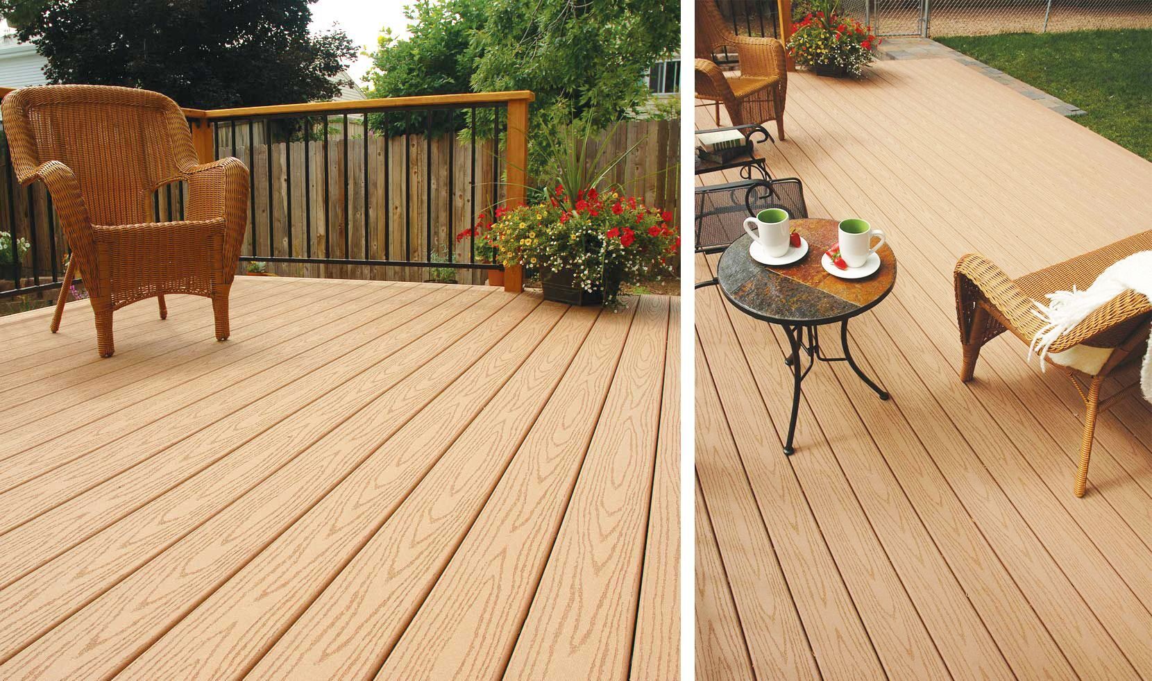 CM-Decking VINTAGE в экстерьере террасы